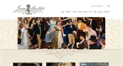 Desktop Screenshot of janeaustenfestival.com